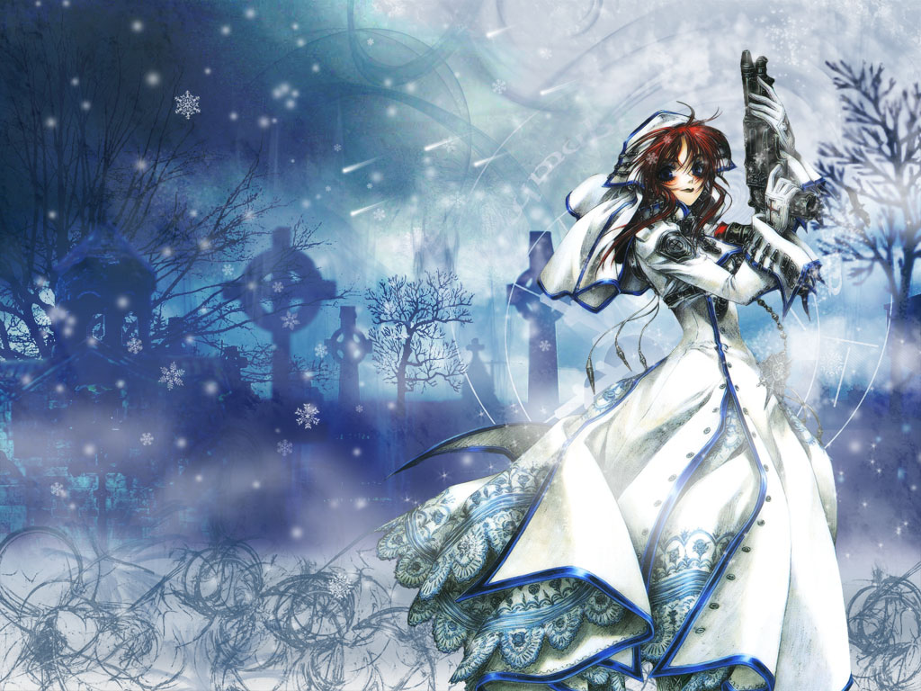 Trinity Blood Wallpaper - Trinity Blood Esther Costume - HD Wallpaper 
