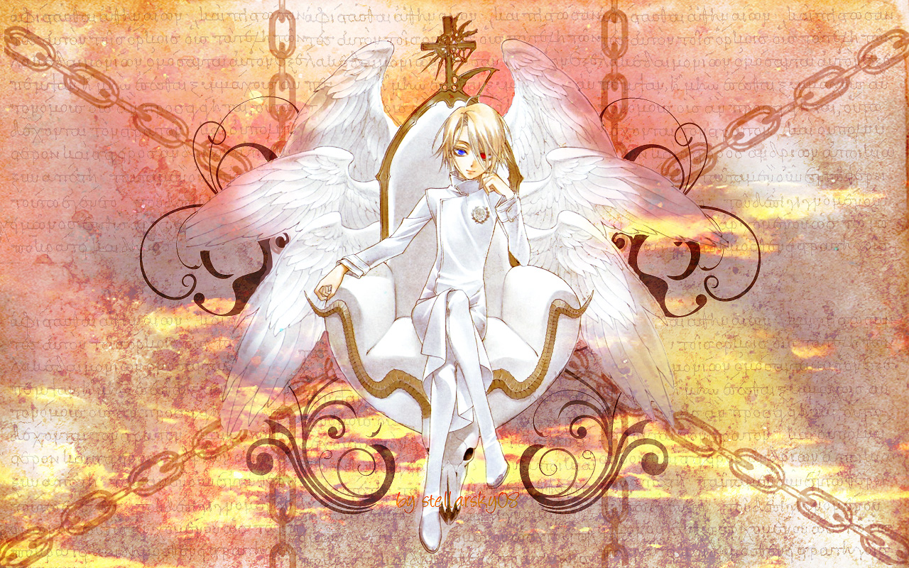 Trinity Blood Wallpaper - Trinity Blood Cain - HD Wallpaper 