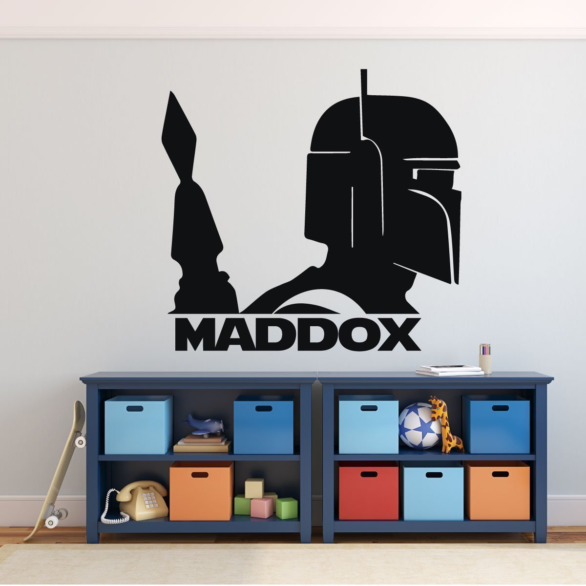 Boba Fett Wall Decor - Star Wars Droids - HD Wallpaper 