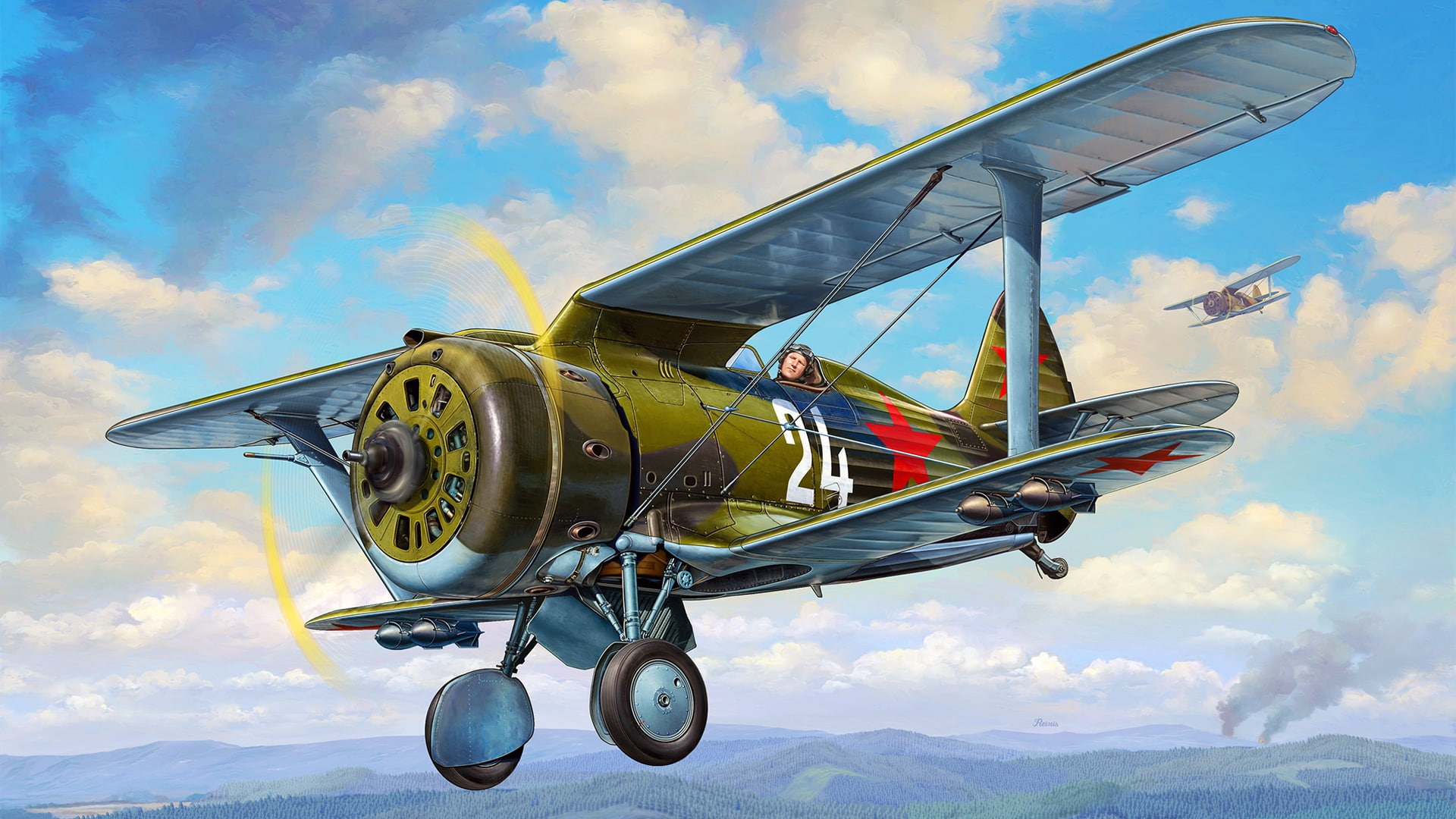 Vvs I 153 Over Kalam Gol - HD Wallpaper 