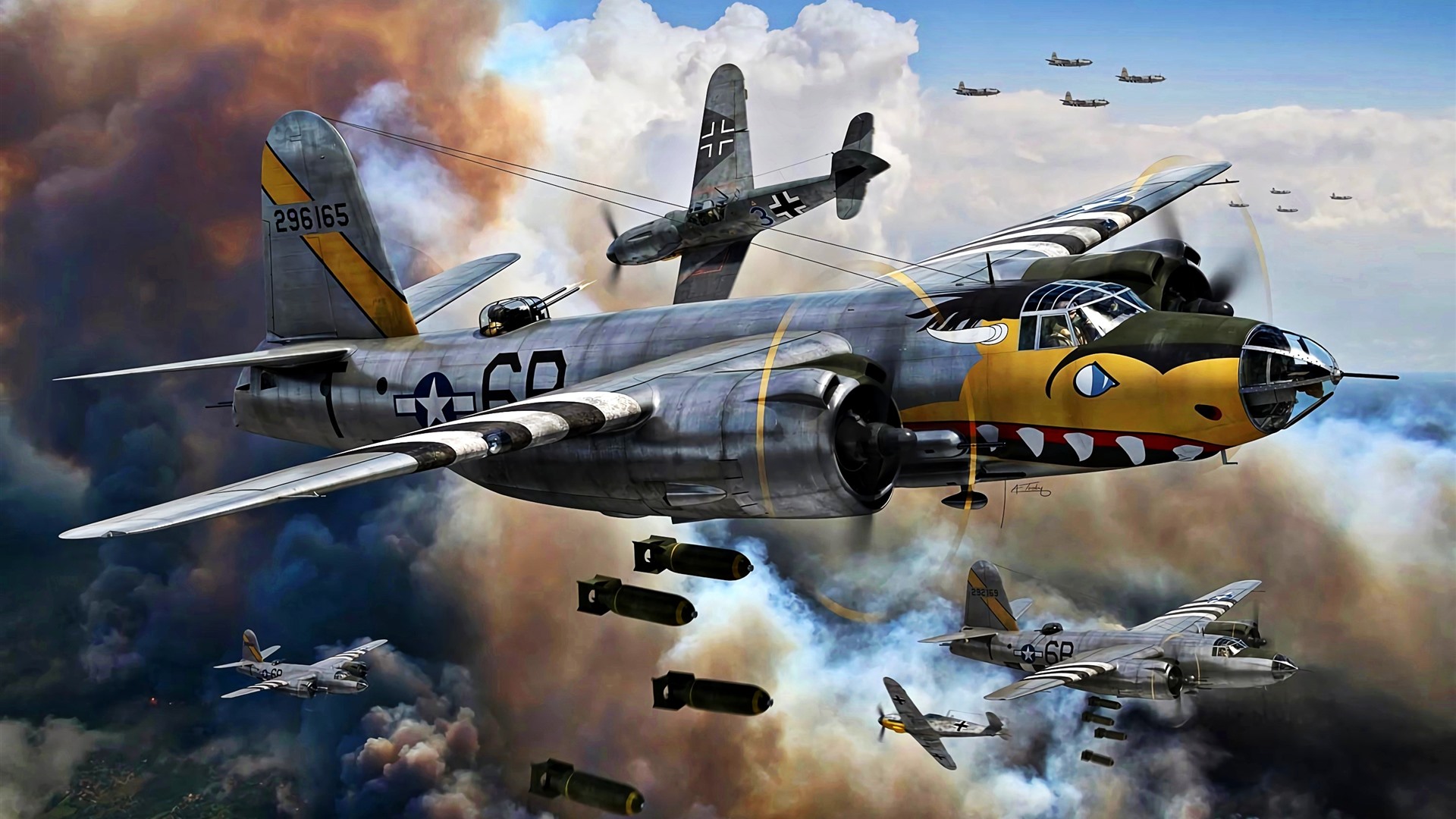 Marauder B 26 Bomber - HD Wallpaper 