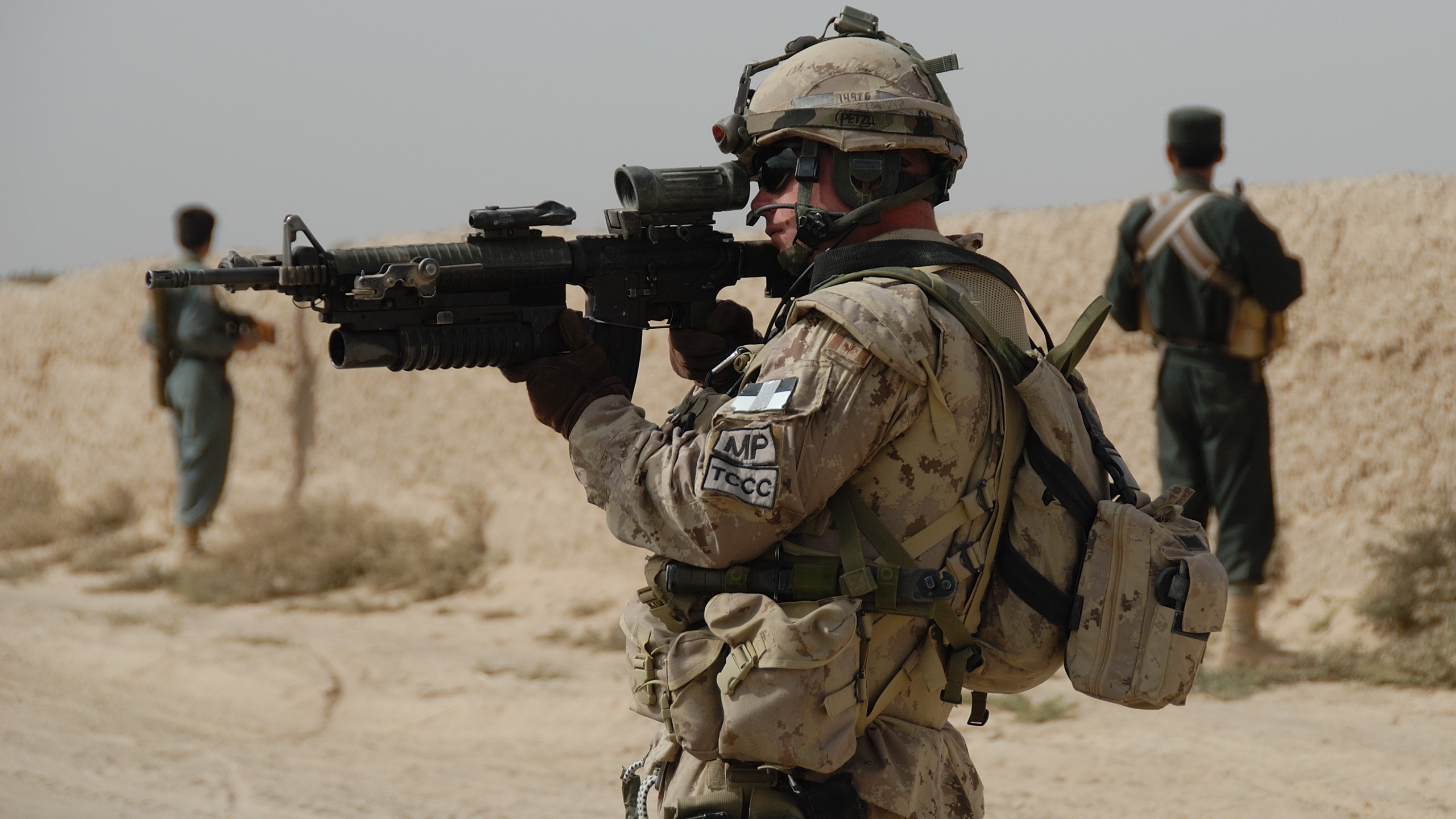 Canadian Army Soldier Afghanistan - HD Wallpaper 