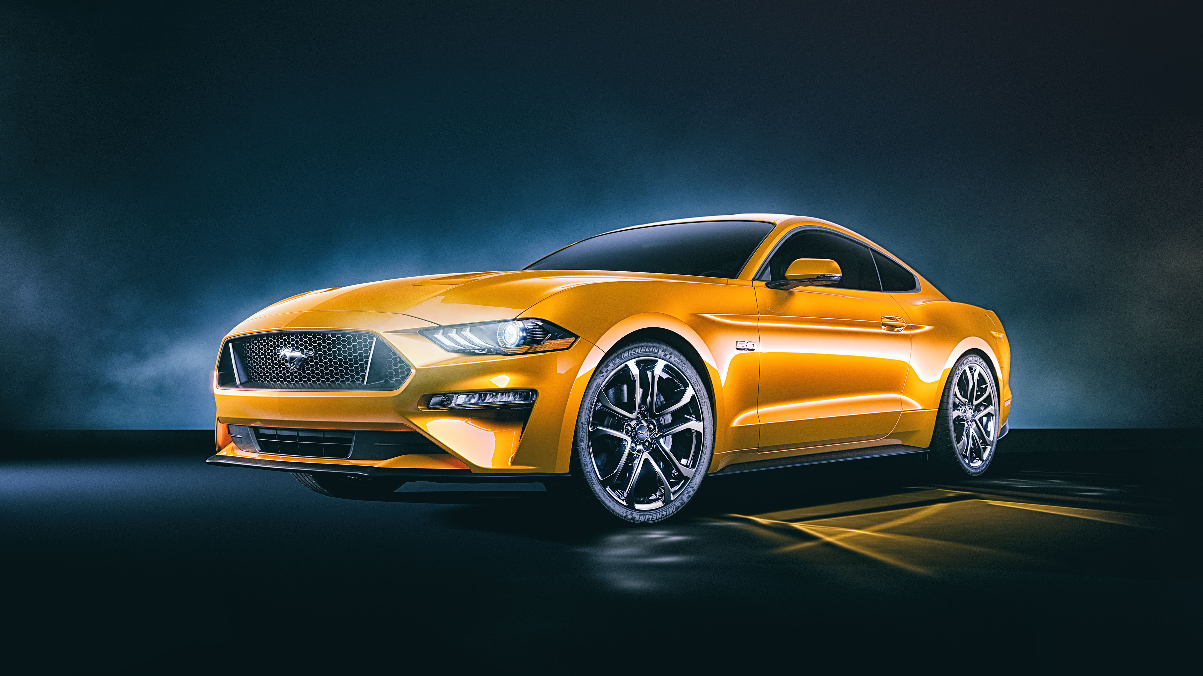 Ford Mustang Gt 4k Front Ford Mustang Gt 3840x2160 Wallpaper Teahub Io