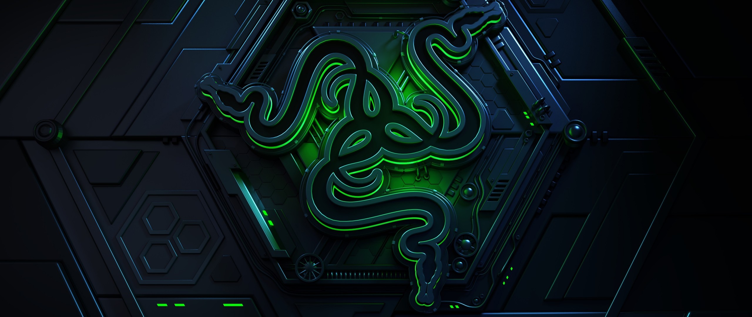 Razer Logo, Gaming Equipment - 3440 X 1440 Wallpaper Gaming - HD Wallpaper 