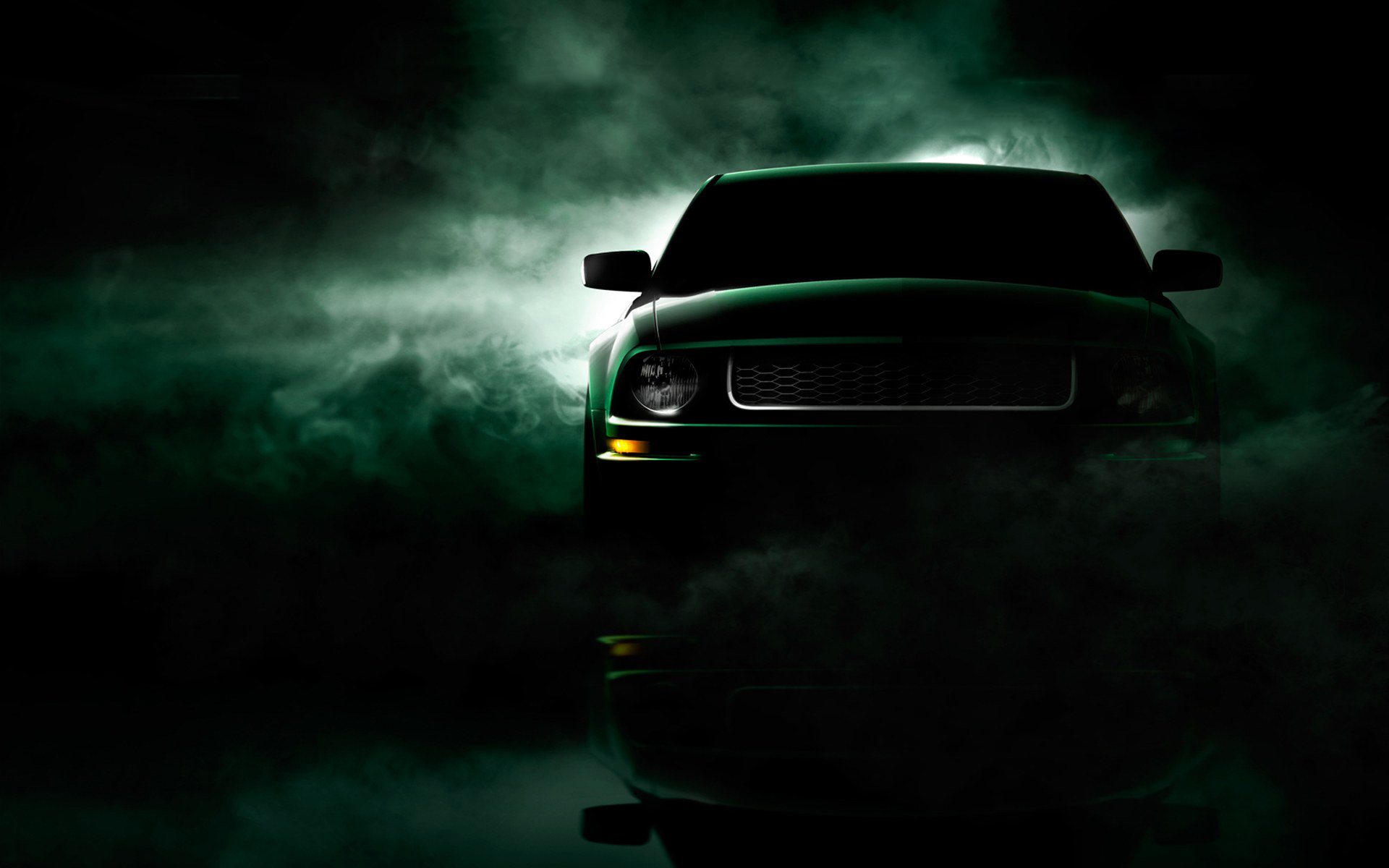 Mustang Bullitt Background - HD Wallpaper 
