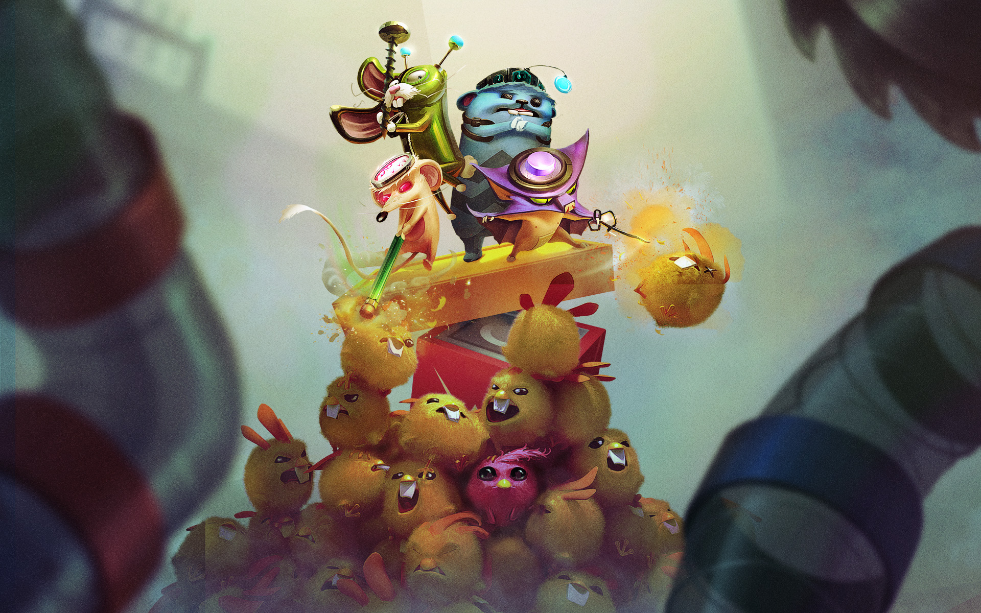 Tiny Brains - HD Wallpaper 