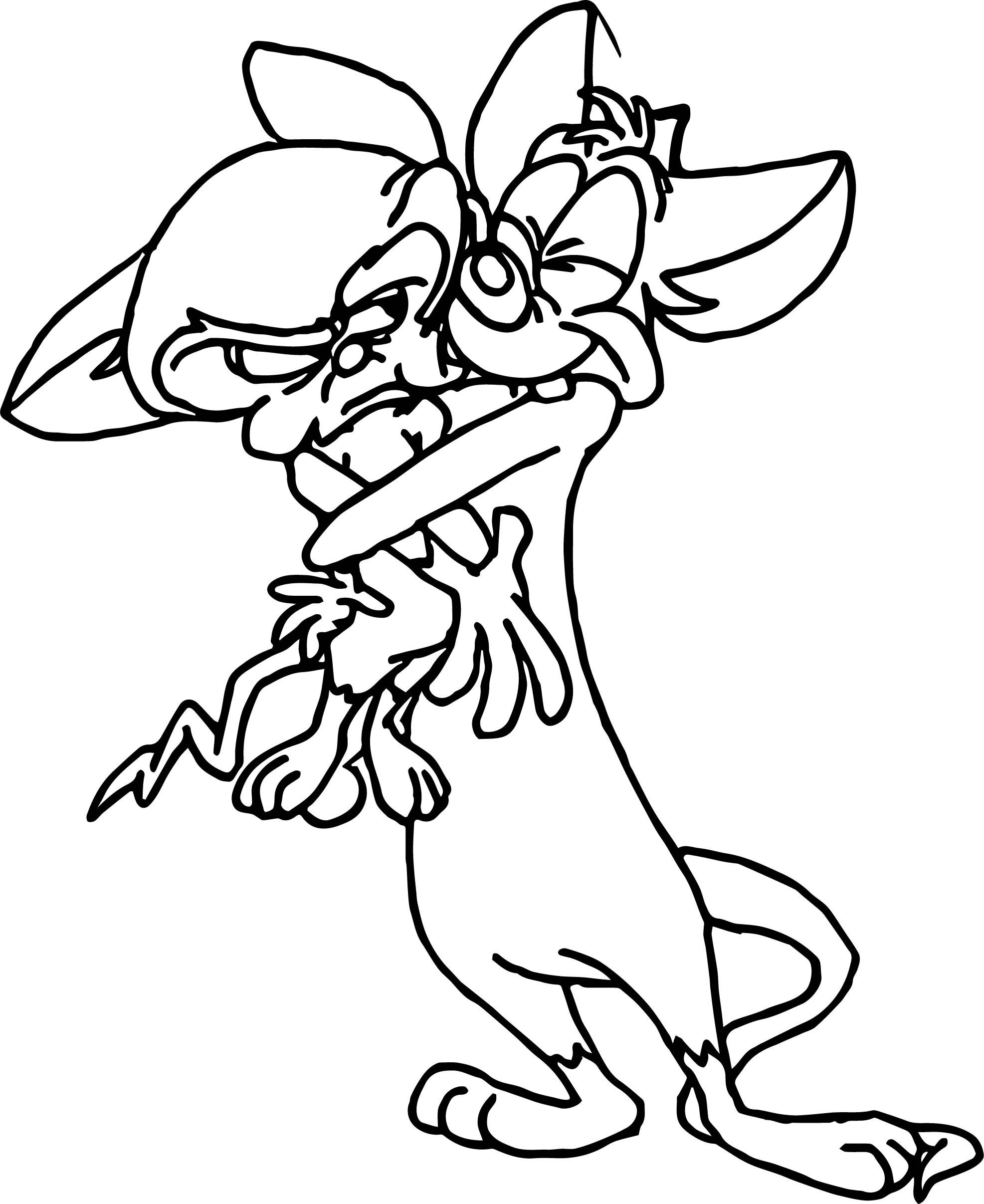 41+ The Brain Coloring Page PNG