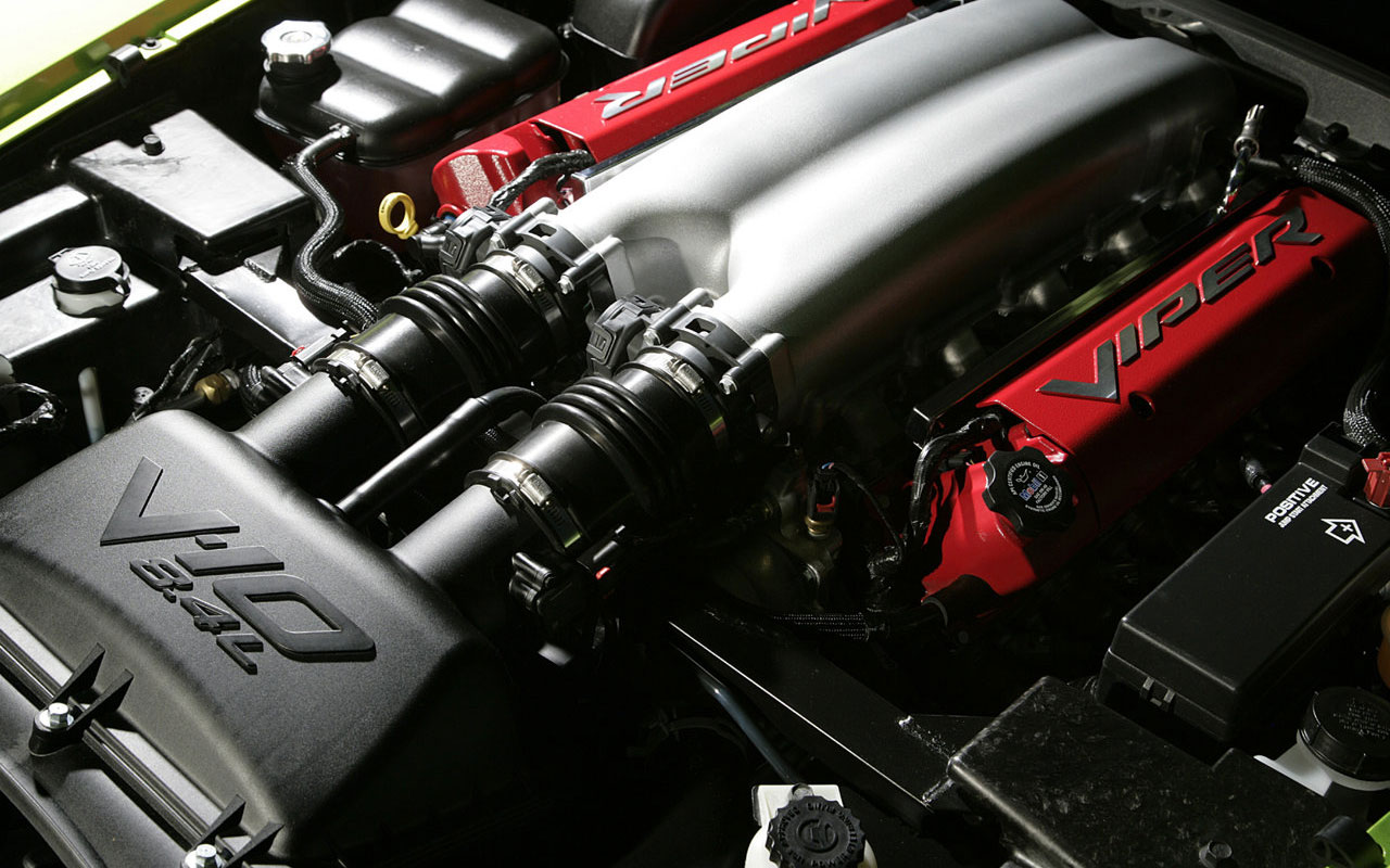 Dodge Viper Srt 10 Engine - HD Wallpaper 