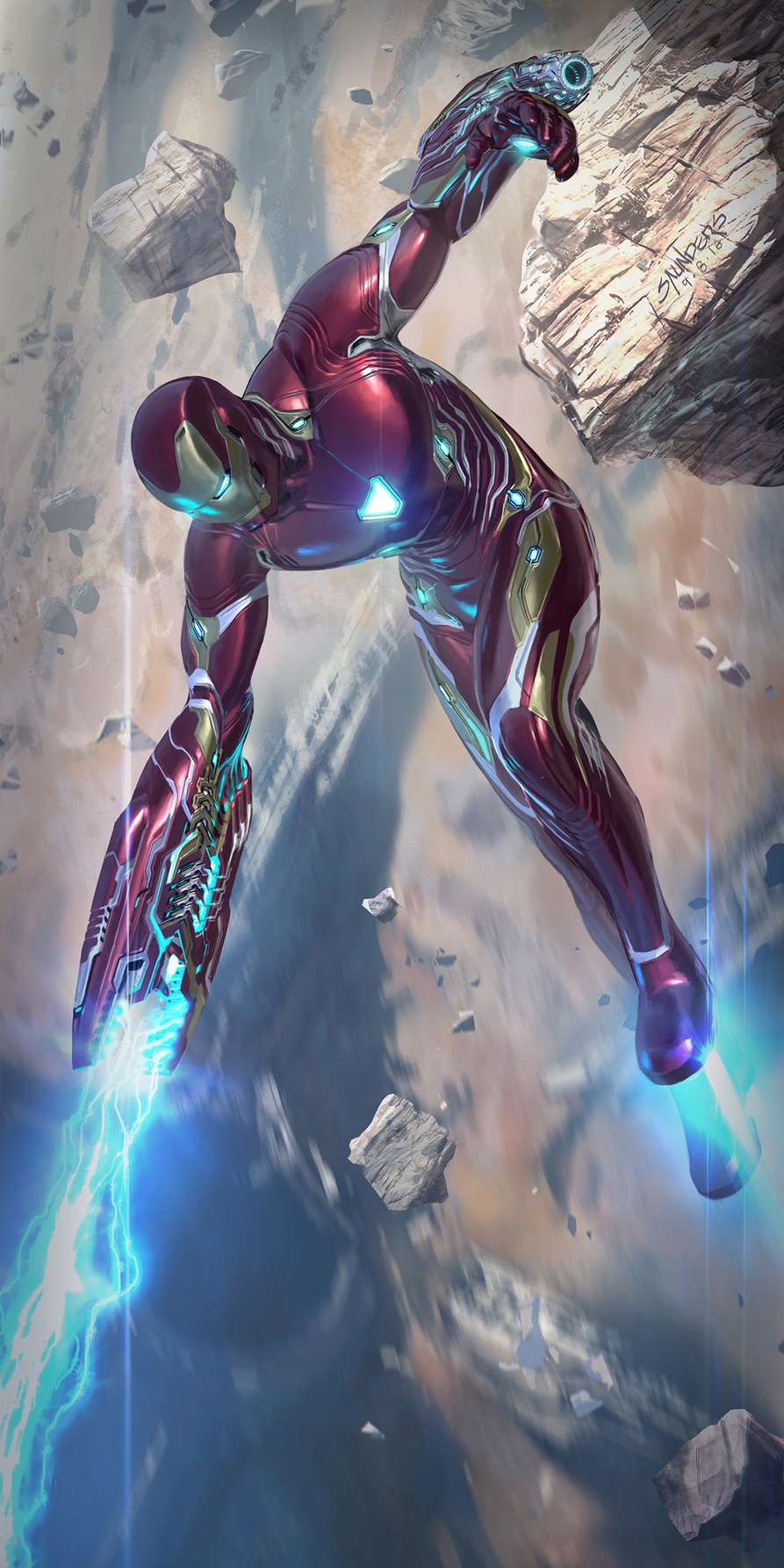 Best Iron Man Art - HD Wallpaper 