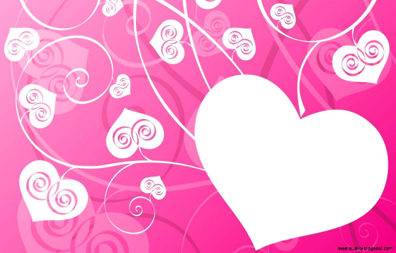 Pinky Wallpapers Wallpaper Cave - Heart Wallpaper Background Design Love - HD Wallpaper 