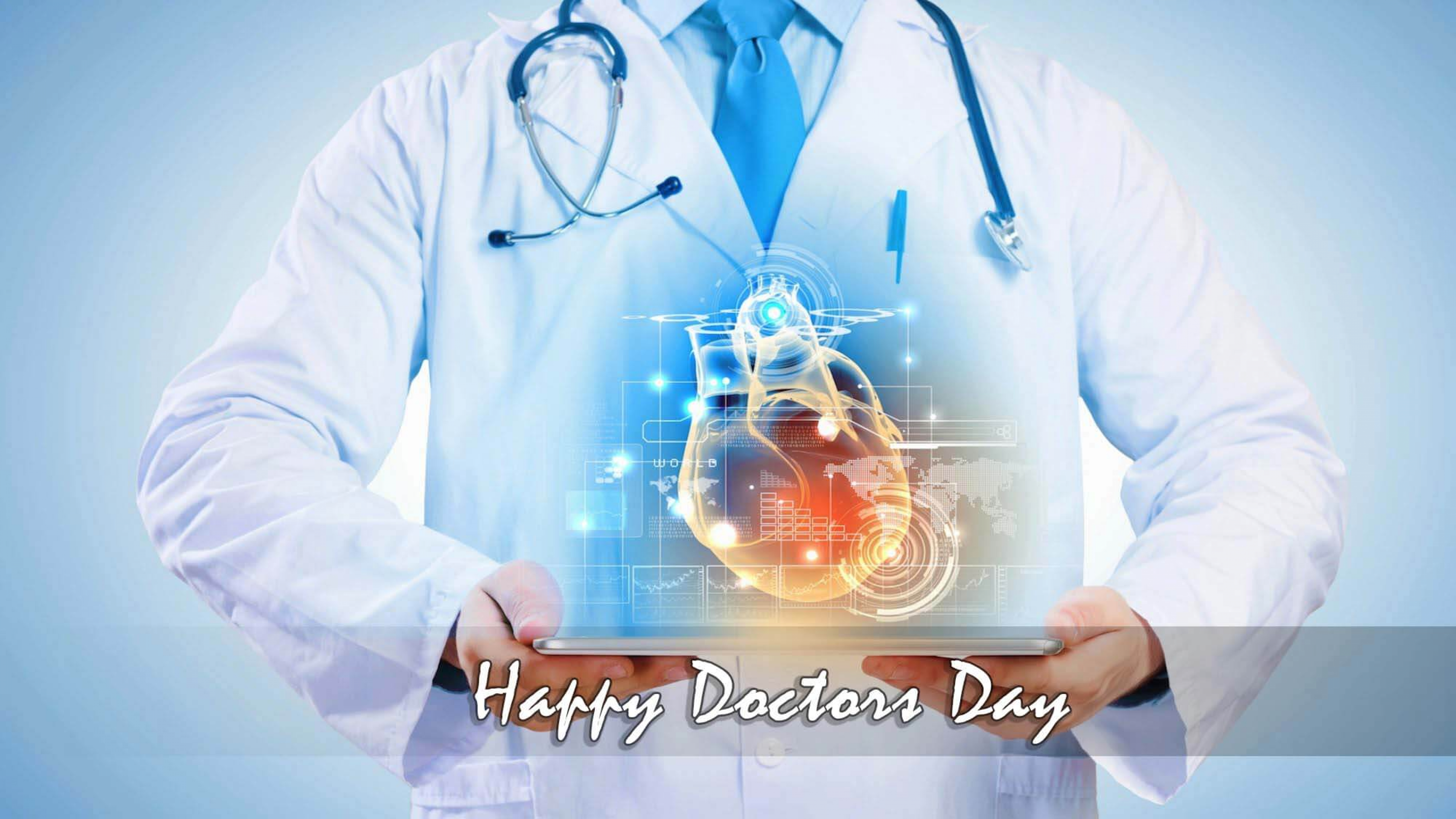 Happy Doctor's Day Wishes - HD Wallpaper 