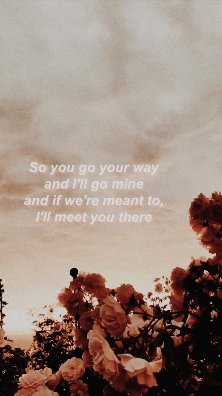 Background, Meet You There, And Lyrics Image - Summer Lockscreens - HD Wallpaper 