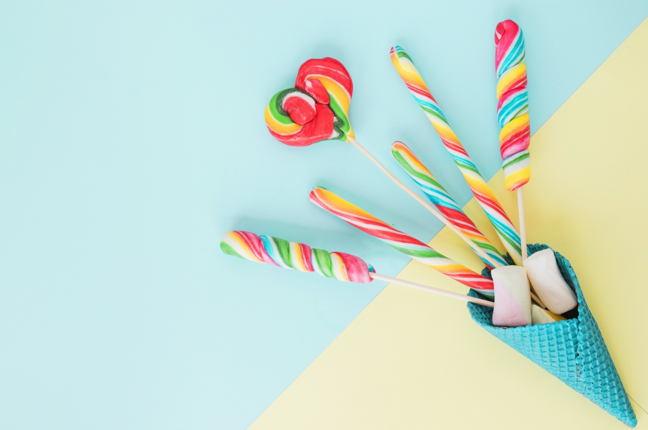 Lollipops, Sweets, Candy - HD Wallpaper 