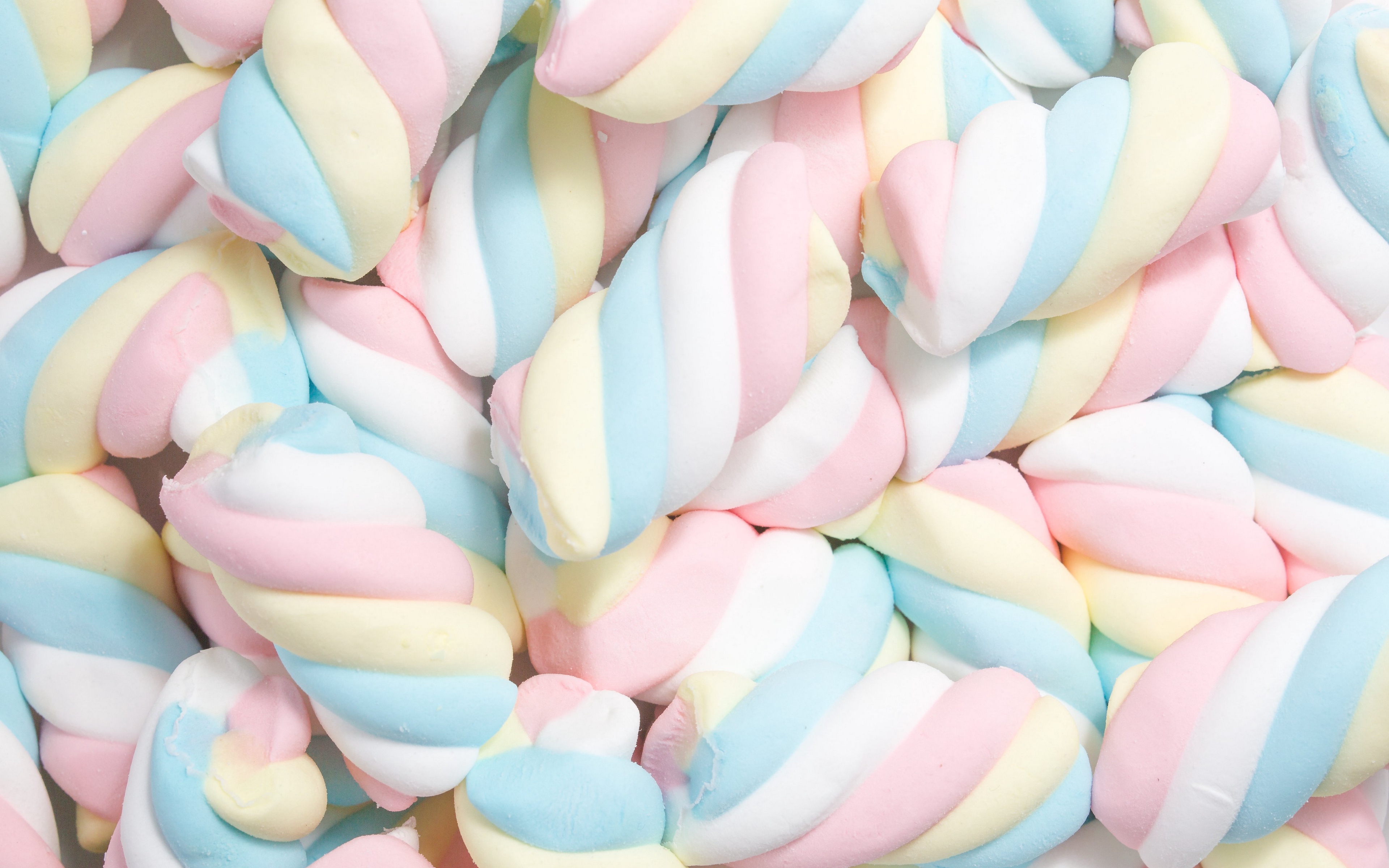 Wallpaper Marshmallow, Spiral, Pastel, Sweet - Marshmallow Candy Wallpaper Hd - HD Wallpaper 