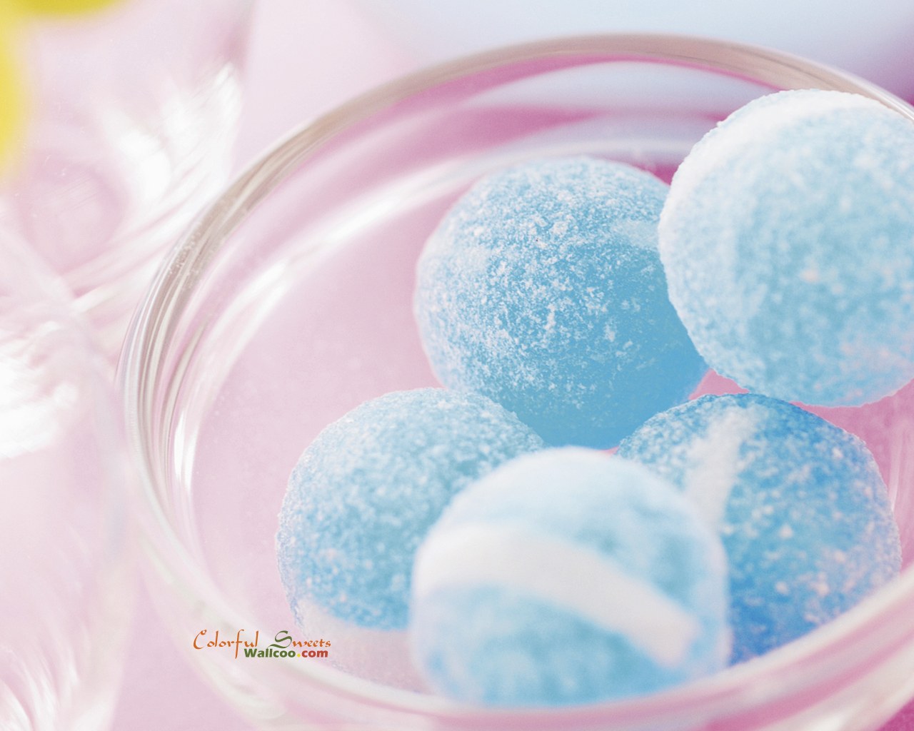 Sweets And Pops - Blue Candy - HD Wallpaper 