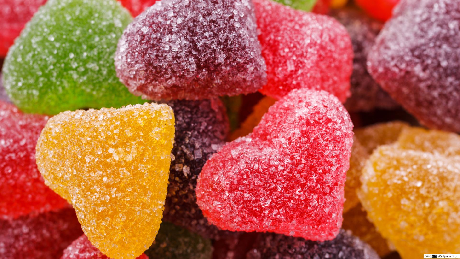 七彩 糖果 - HD Wallpaper 