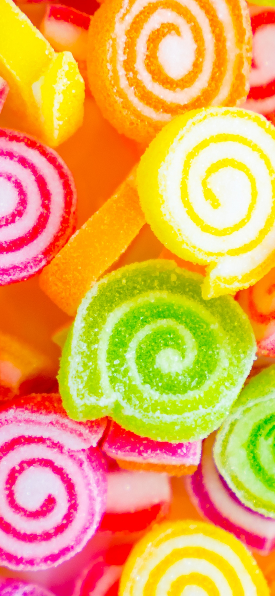 Colorful, Candies, Sweet Rolles, Wallpaper - Candy Wallpaper Hd Iphone - HD Wallpaper 