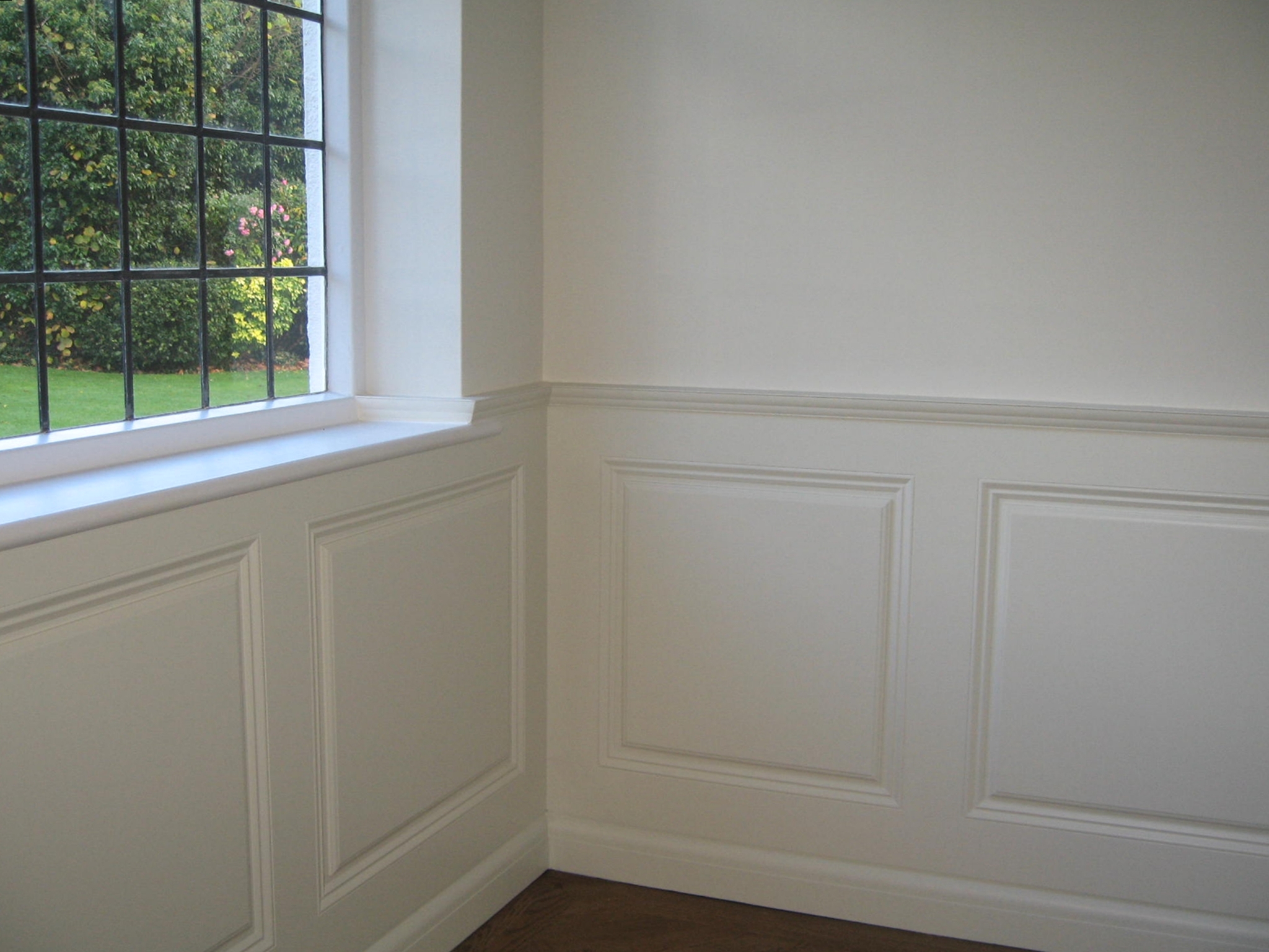Wall Paneling - White Wooden Wall Panels - HD Wallpaper 