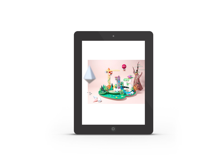 Abduzeedo S Ipad Wallpaper Of The Week By Ink Studio - Tablet Computer - HD Wallpaper 