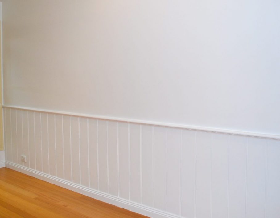 Decorative White Wood Wall Panel Gray Room Bamboo Flooring - Floor - HD Wallpaper 