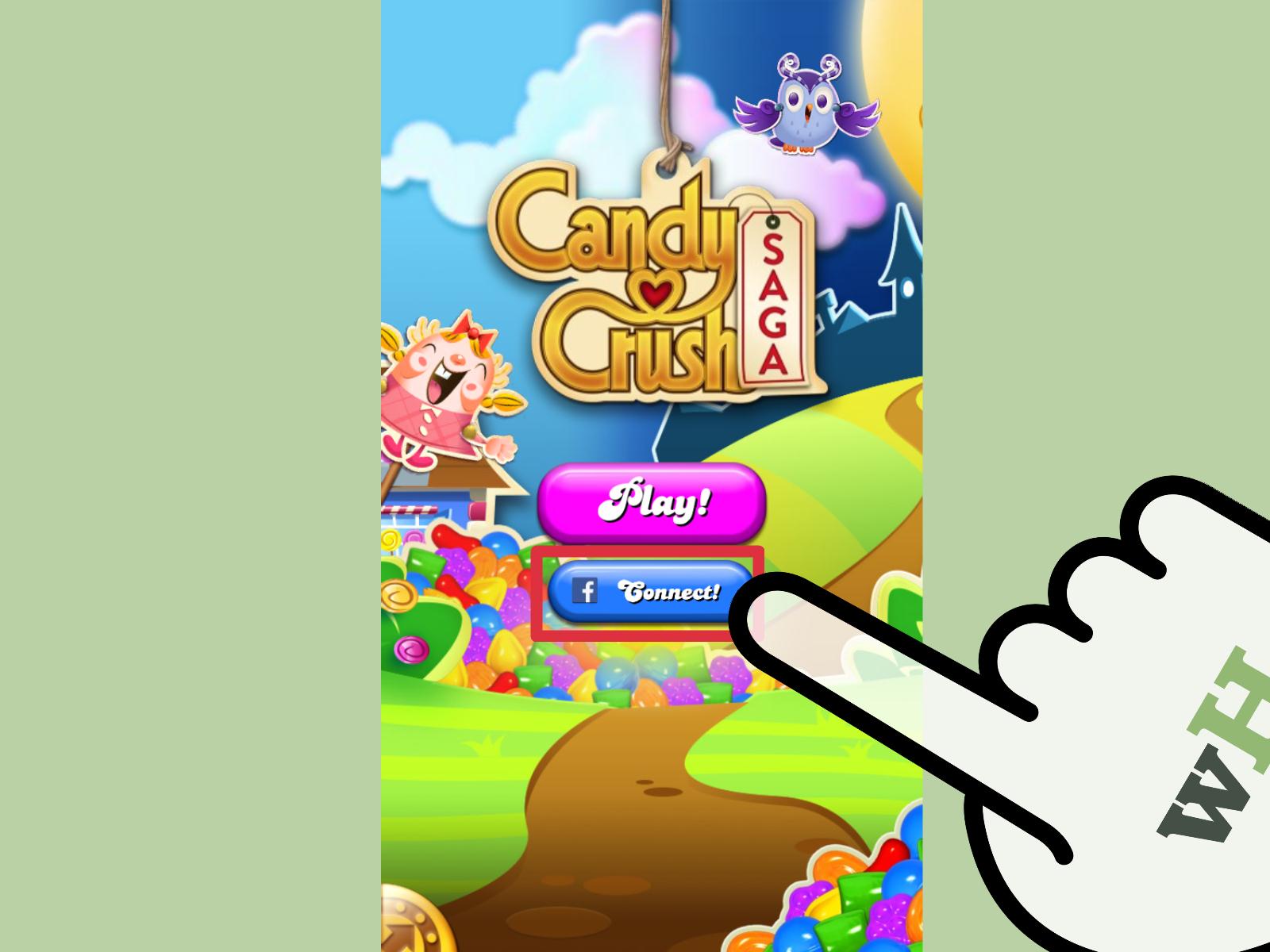 Image Titled Reconnect Candy Crush To Facebook Step - Android Forgot Password Facebook - HD Wallpaper 