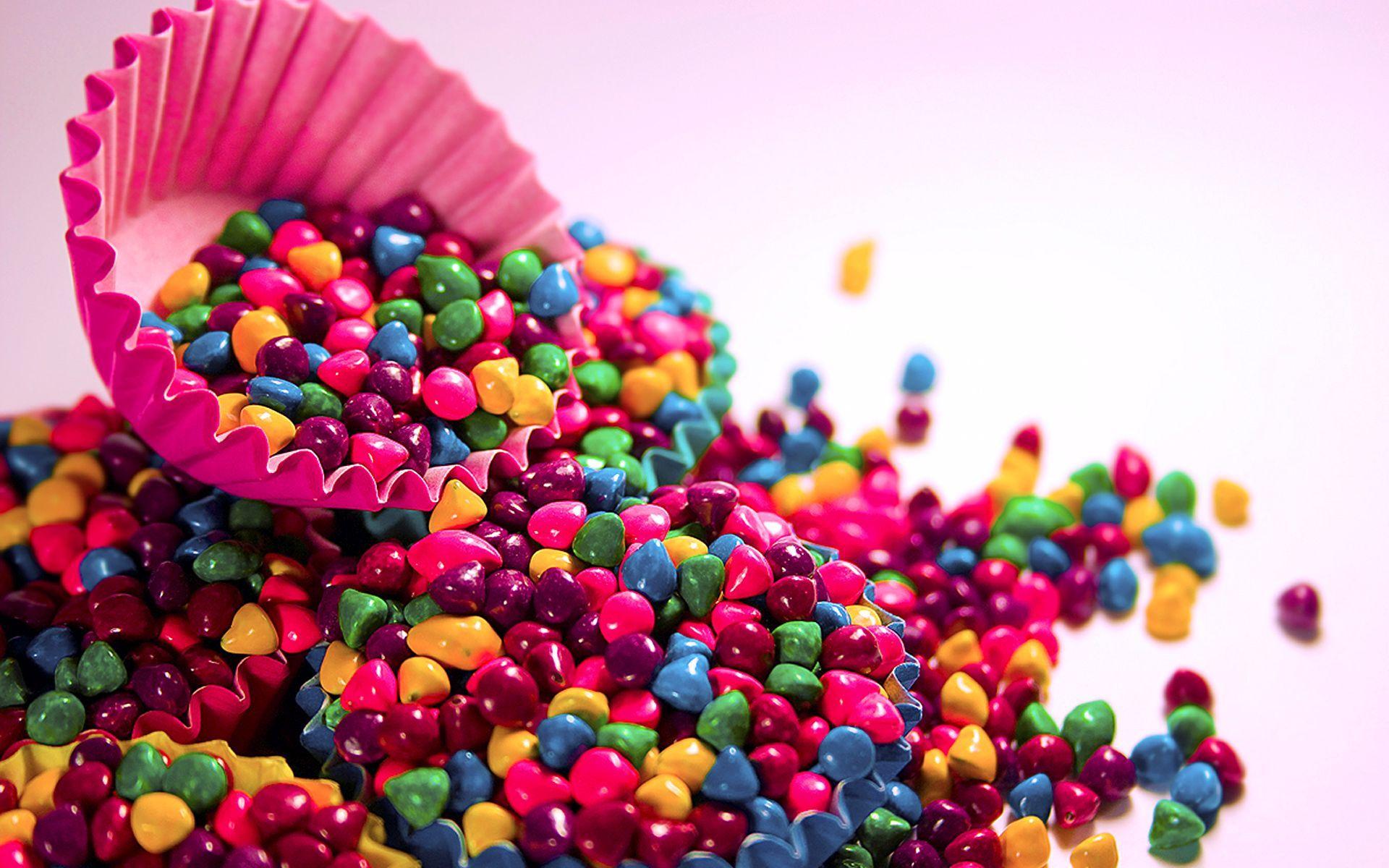 Colorful Candy - Colorful Hd Wallpapers Cute - HD Wallpaper 