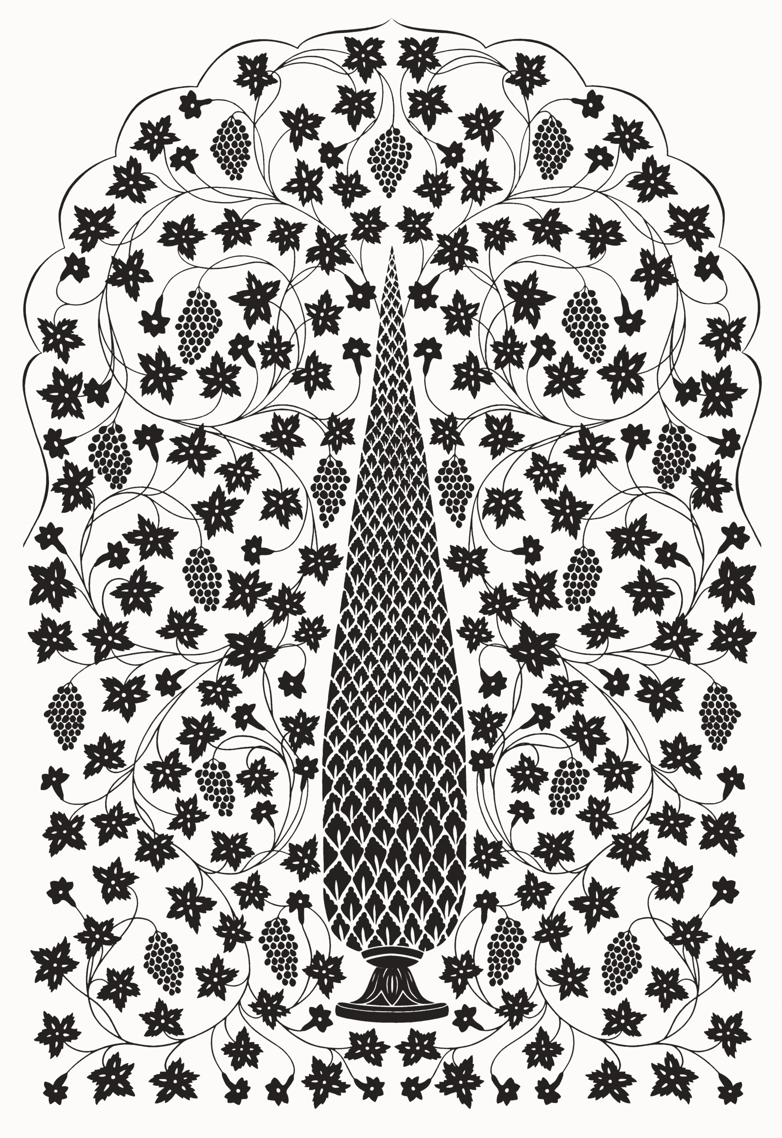 Mughal Panel - HD Wallpaper 