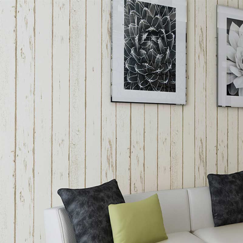 White Wood Panel Wallpaper - Beyaz Ahşap Duvar Kağıdı - HD Wallpaper 