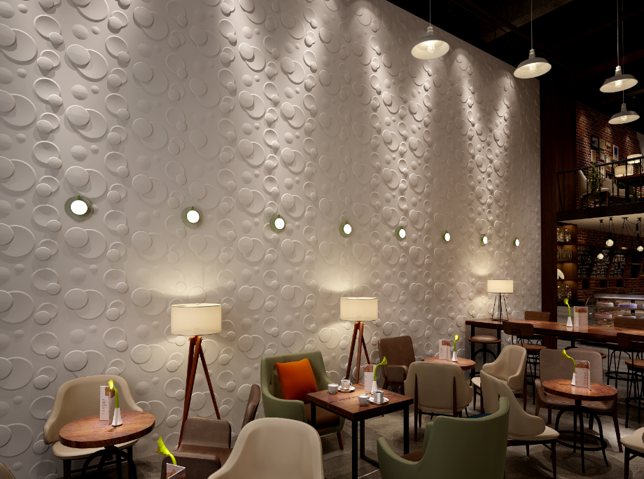 Restaurant Wall Panel Designs - HD Wallpaper 