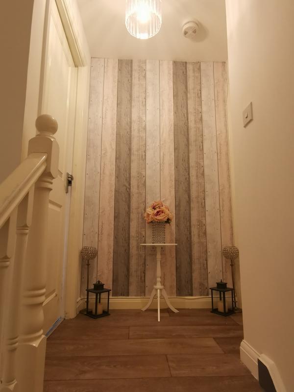 Arthouse Painted Blush Grey Wood - HD Wallpaper 