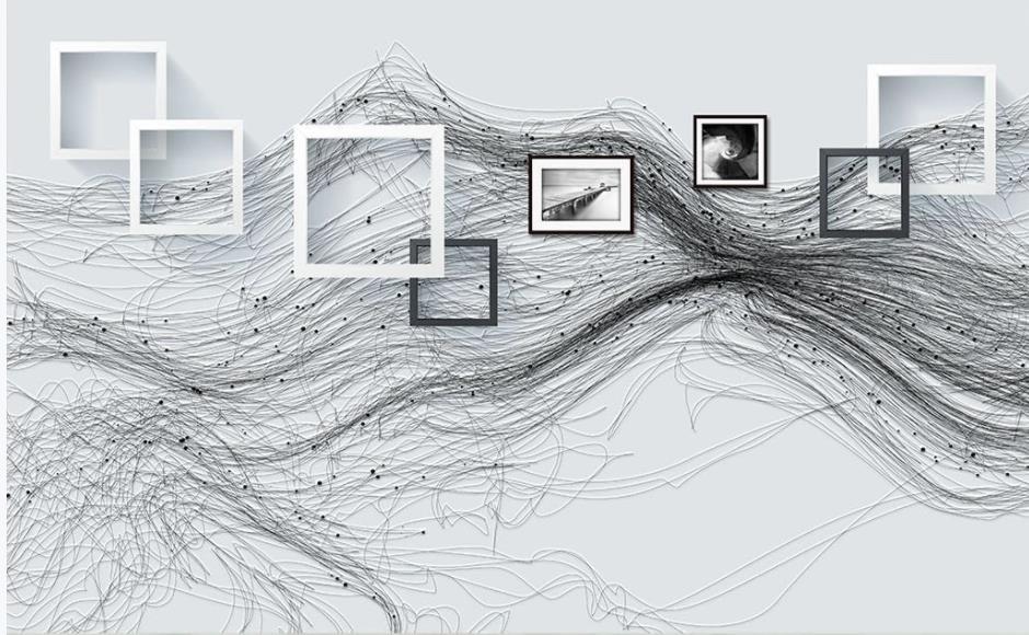 Abstract White Art - HD Wallpaper 