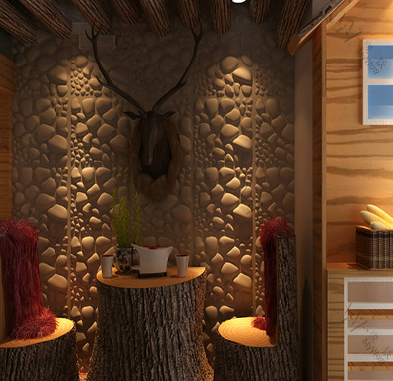 Wall Stone Design 3d - HD Wallpaper 