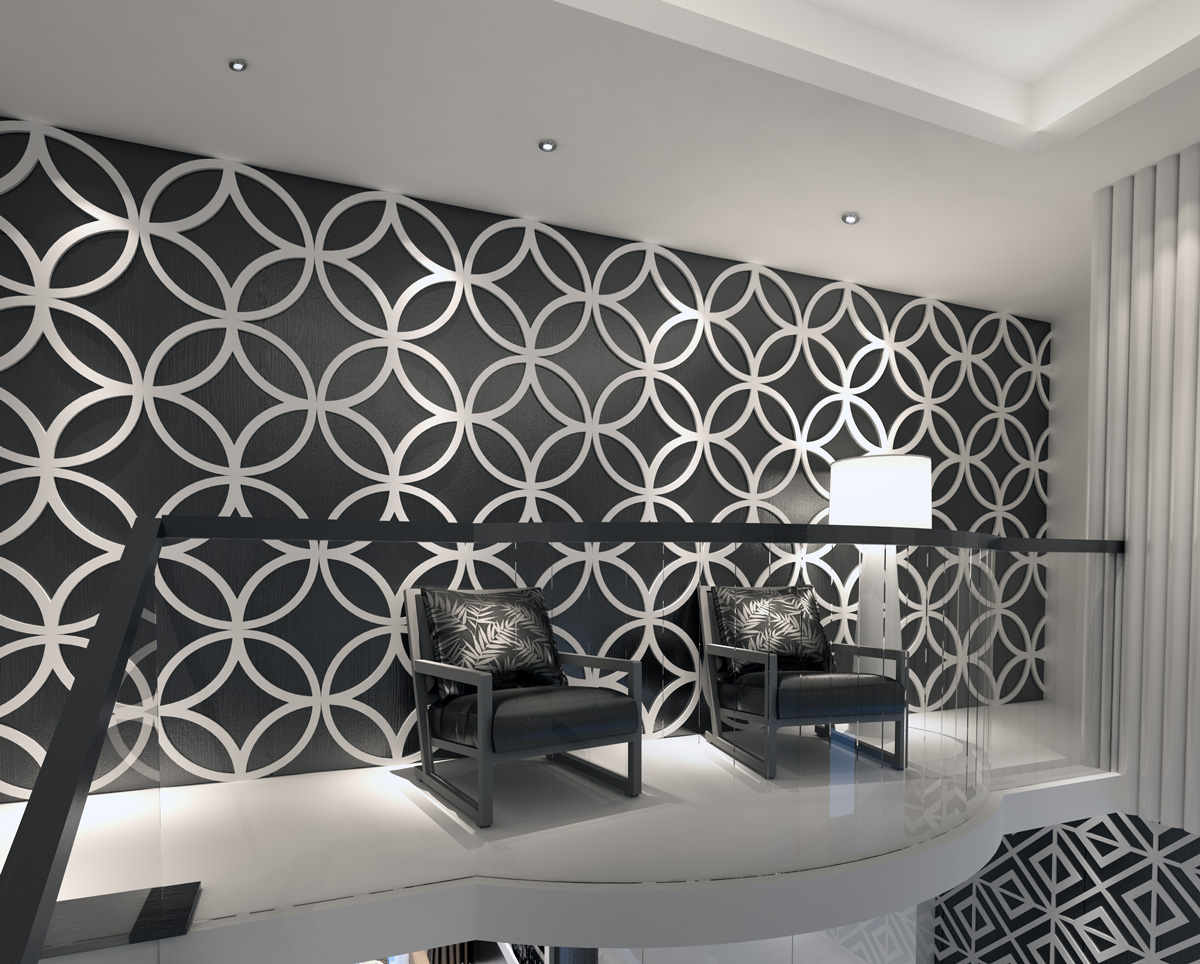 3d Wall Panels Geometric Stars - 3d Wall Panels - HD Wallpaper 