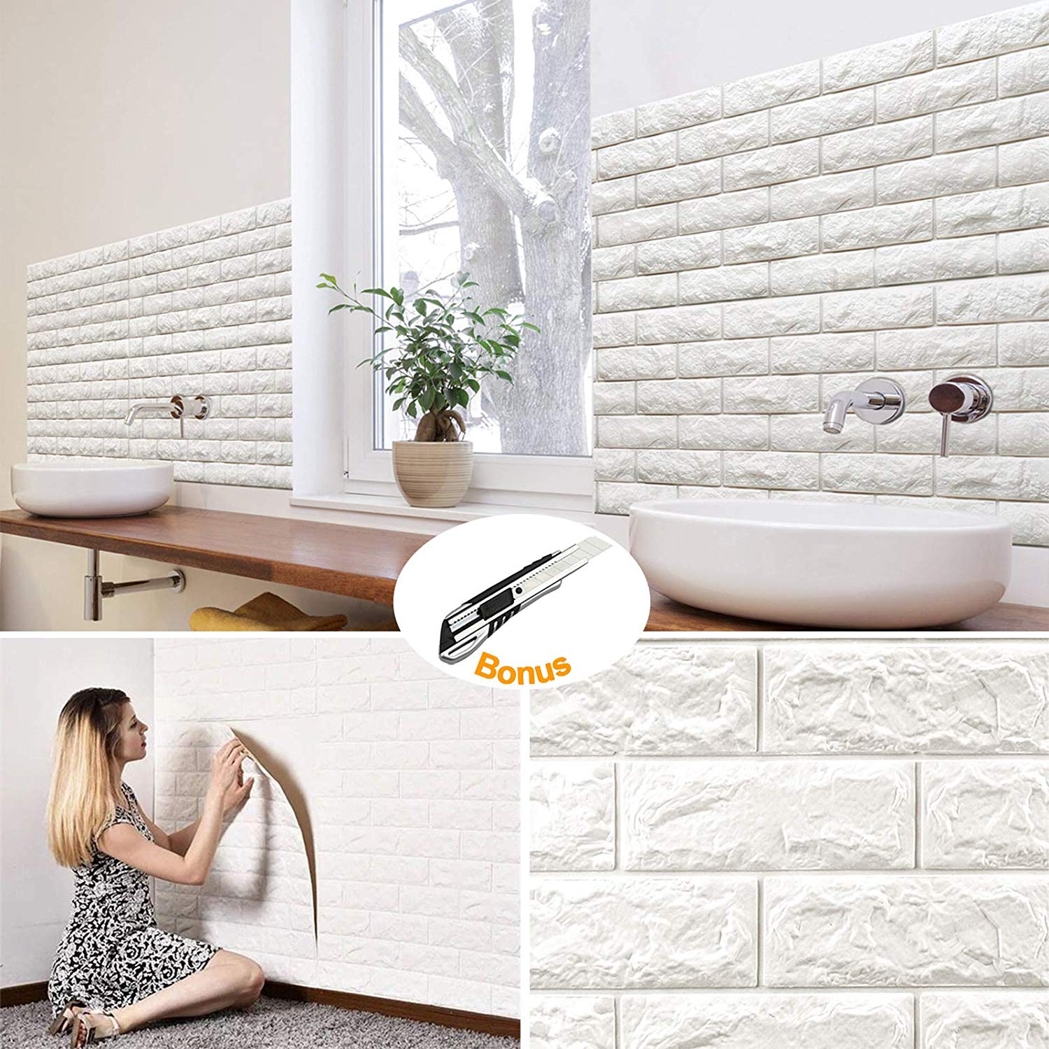 Stone Foam 3d Wall Panels - HD Wallpaper 