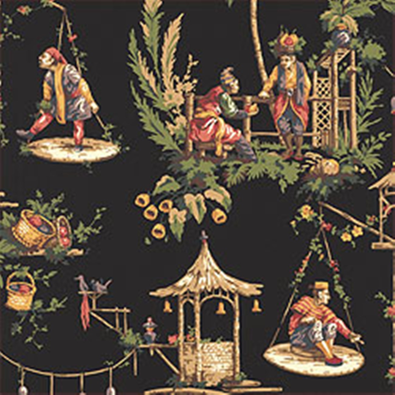 Chinoiserie Fabric - HD Wallpaper 