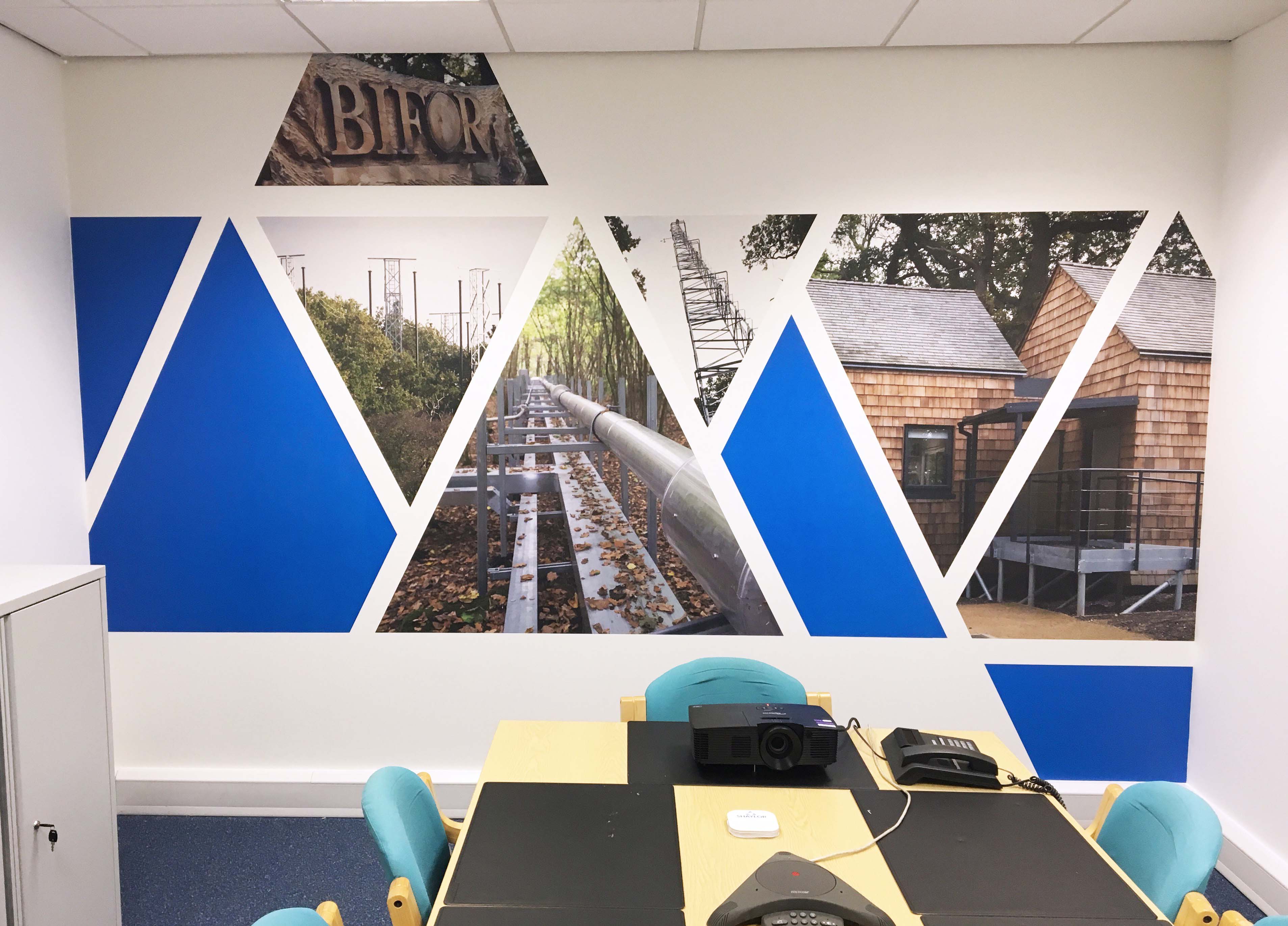 Corporate Wallpaper Graphics, Featuring Brand Imagery - Boardroom Graphics - HD Wallpaper 