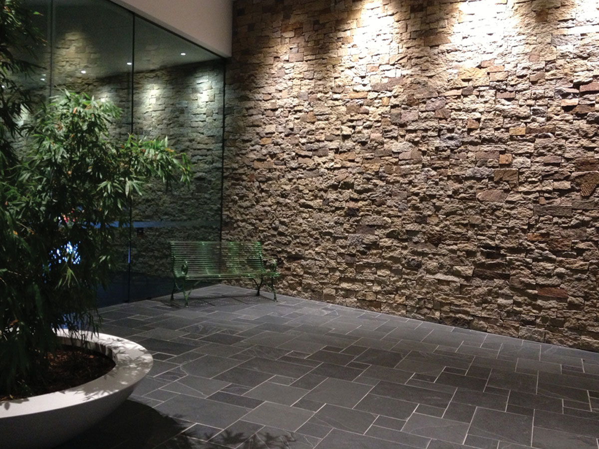 Feature-wall - Stone Cladding Feature Wall - HD Wallpaper 