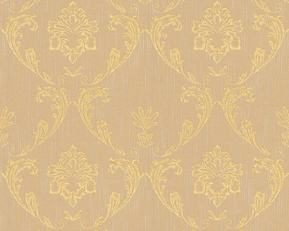 Architects Paper Wallpaper Uni, Beige, Gold, Metallic - Wallpaper - HD Wallpaper 