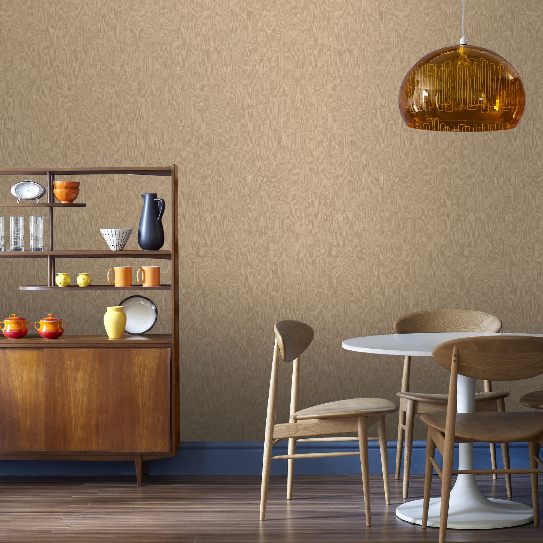 Superfresco Easy Scandi Leaf Copper - HD Wallpaper 