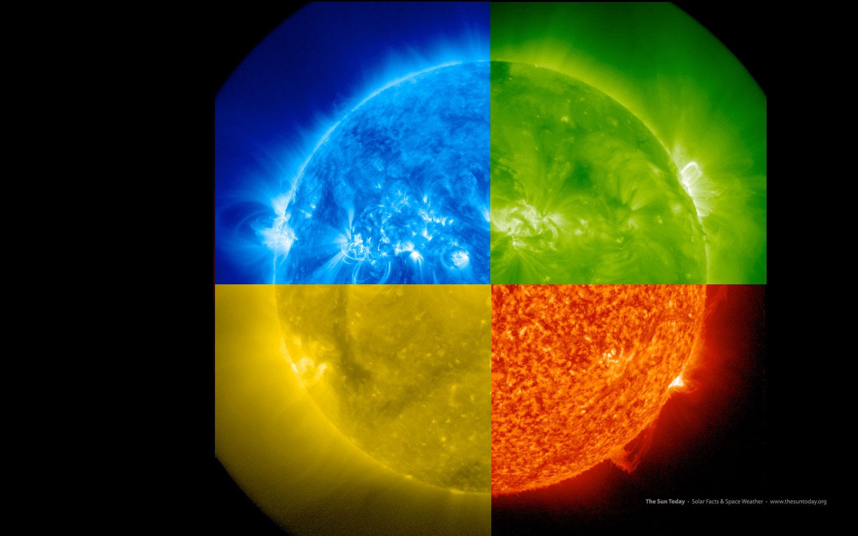 Blue Sun - HD Wallpaper 