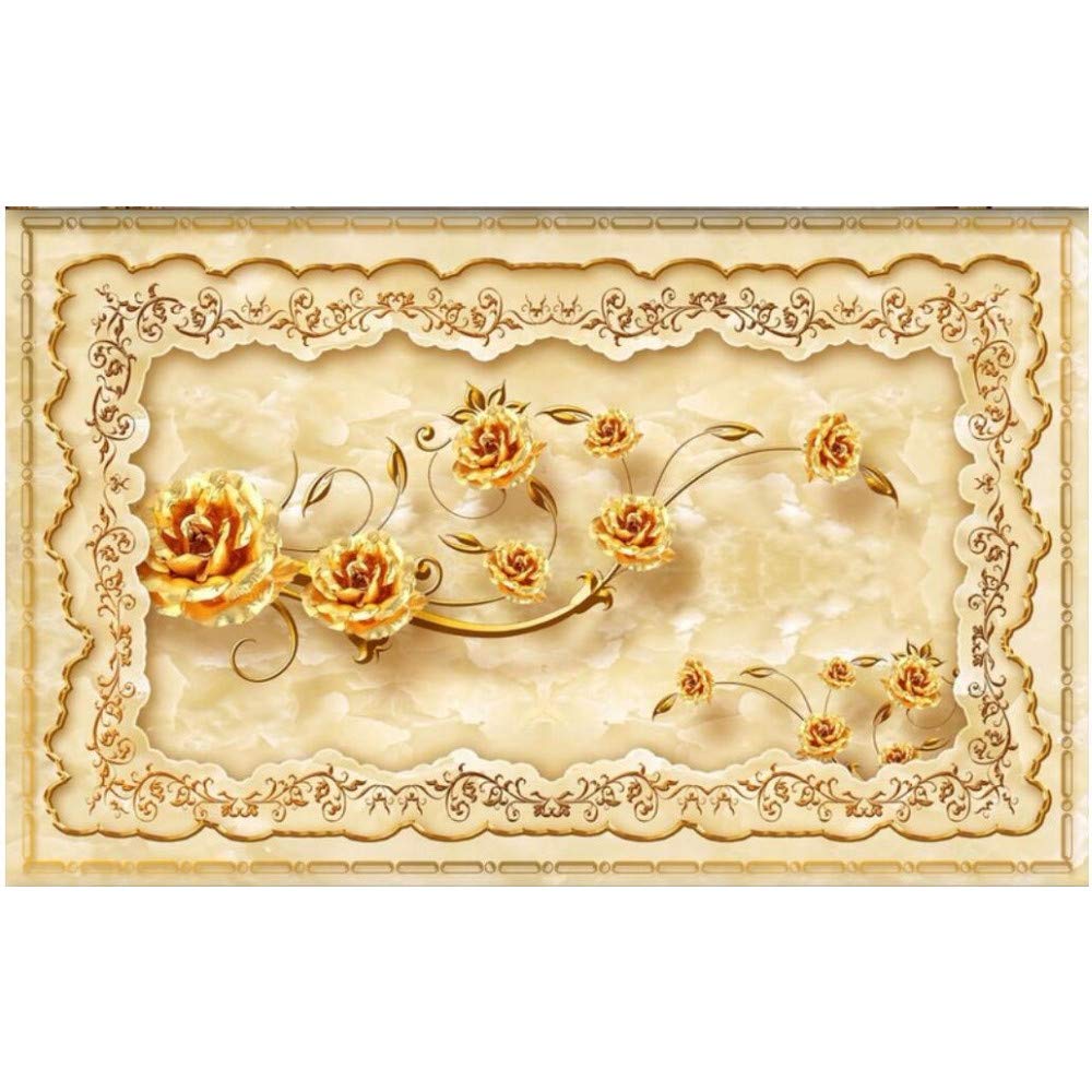 Gold Rose - HD Wallpaper 