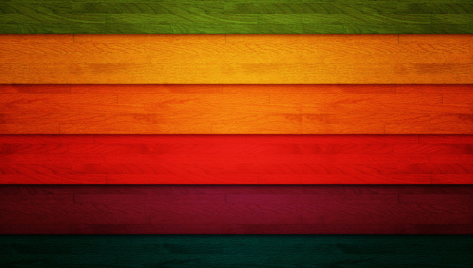 Color, Color, Board, Board, Tree, Wood, Rainbow, Rainbow - Fondos De Pantalla Hd Horizontal - HD Wallpaper 