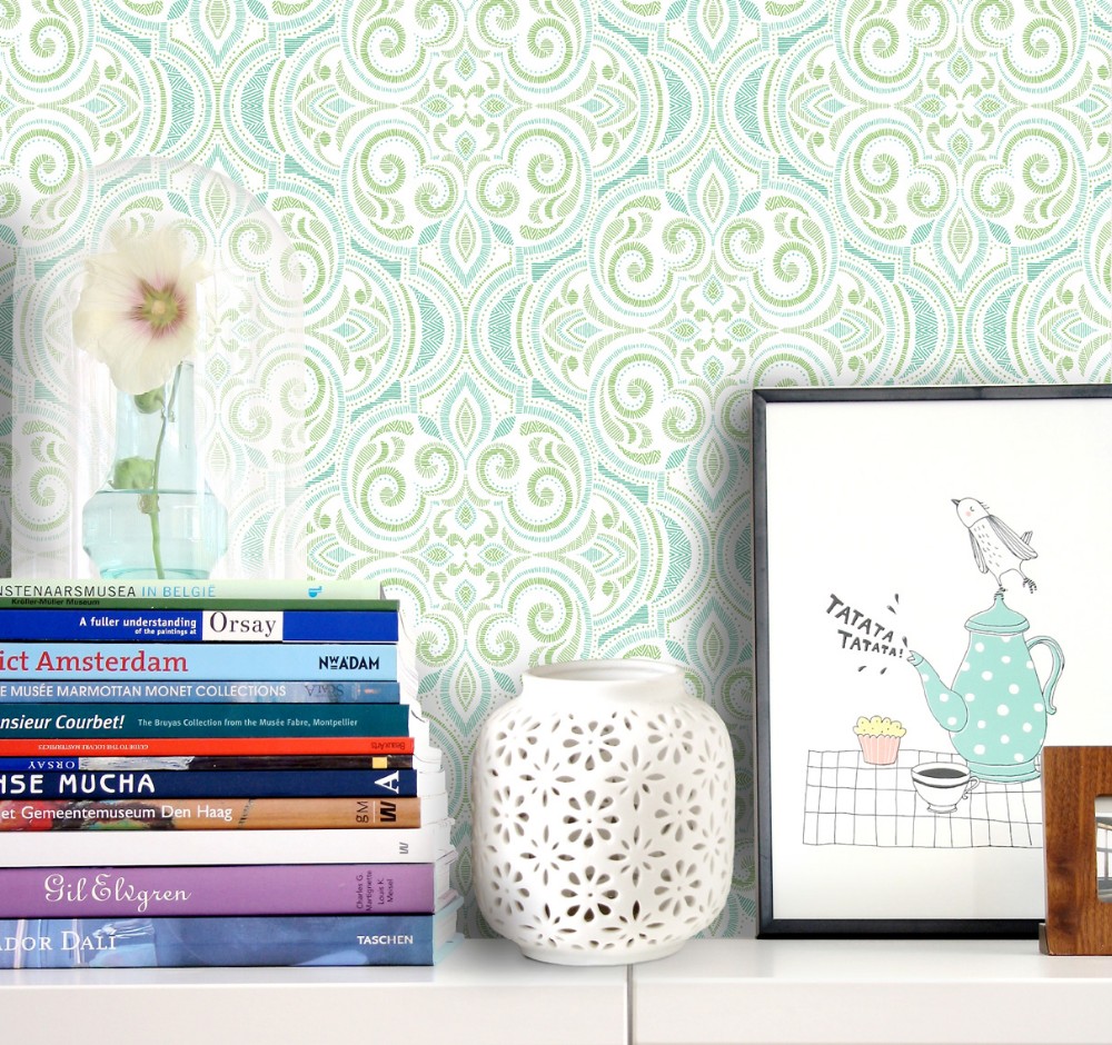 Unique Wallpaper For Home Artistic Design With Cheap - Wall - HD Wallpaper 