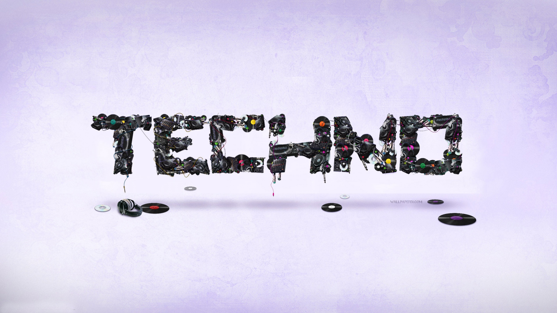 4k Wallpaper Techno Music - HD Wallpaper 