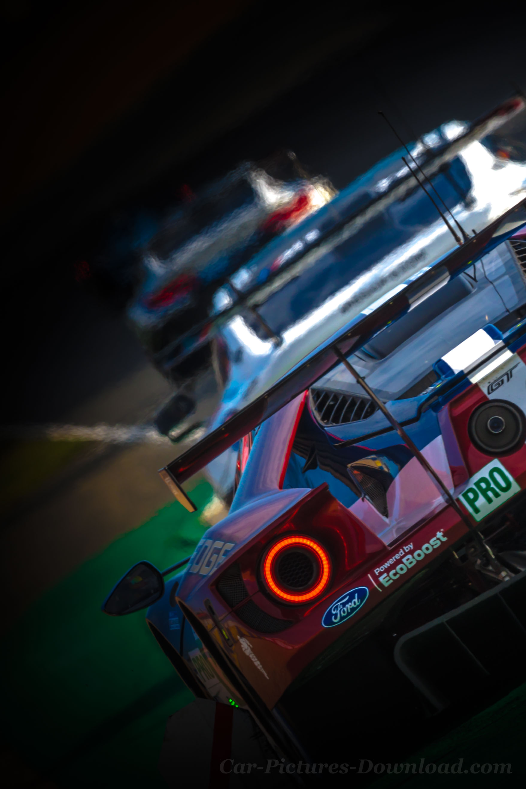 Ford Gt Racing Car Wallpaper 1757x2635 Wallpaper Teahub Io