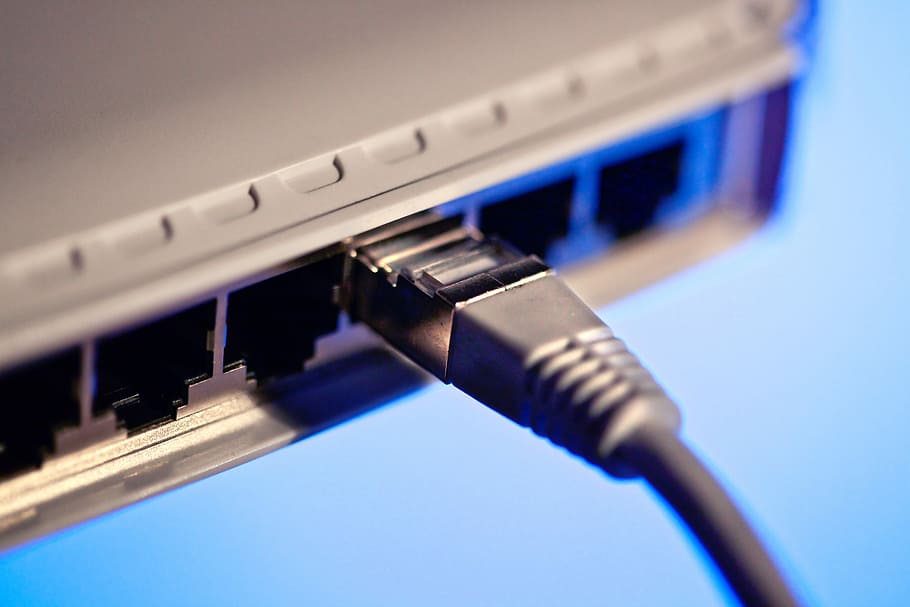 Ethernet, Cable, Plug, Network, Internet, Lan, Line, - Ethernet Hub Electronics Computers - HD Wallpaper 