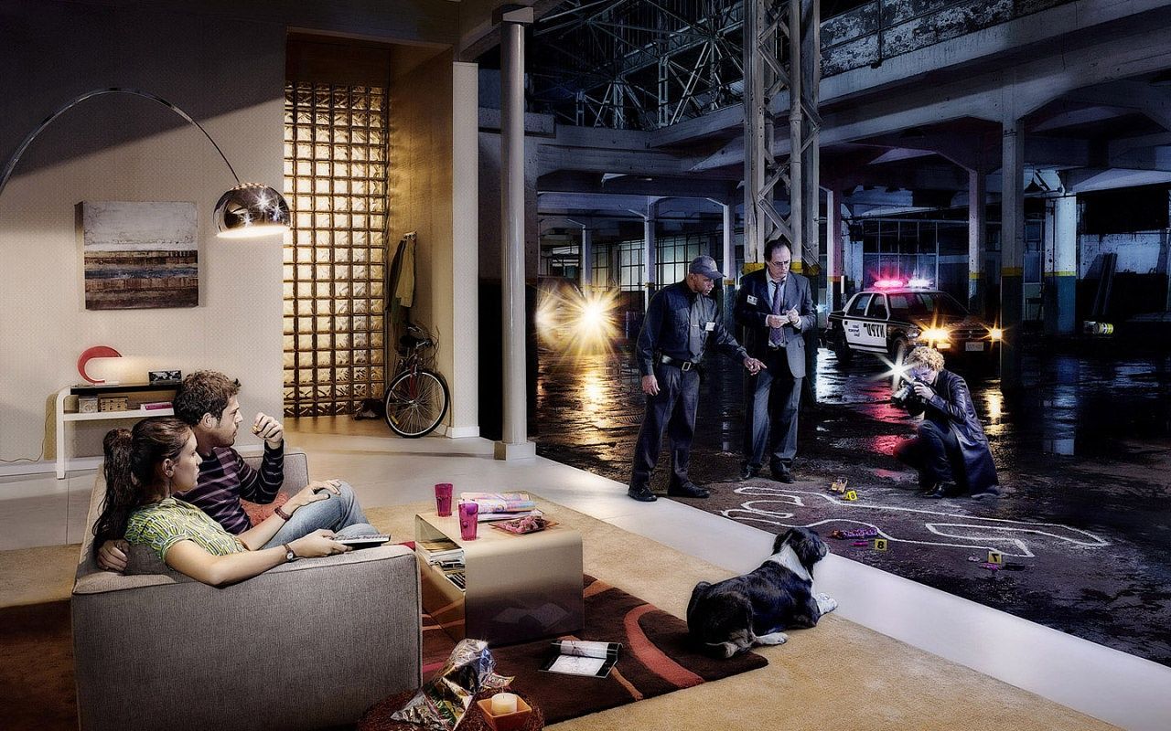 Abstract Photography Of Crime Scene - HD Wallpaper 