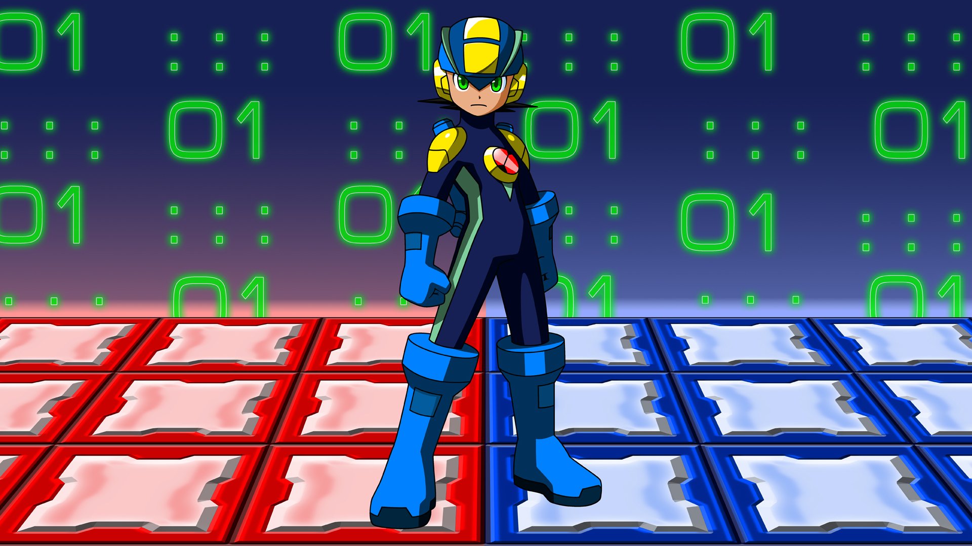 Megaman Battle Network Phone - HD Wallpaper 