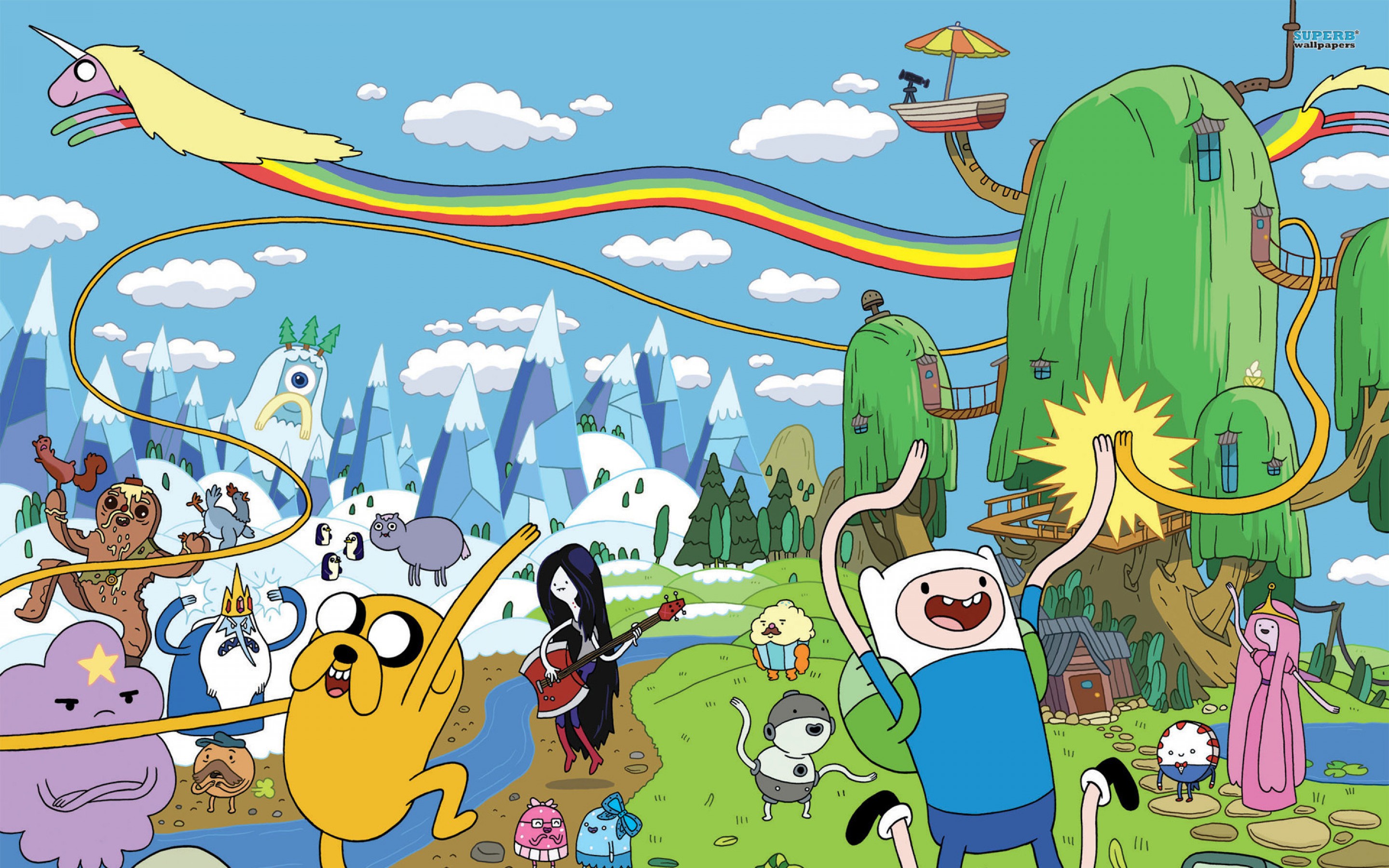 Wiki Cartoon Network Background For Desktop Pic 
 Data - Adventure Time Background - HD Wallpaper 