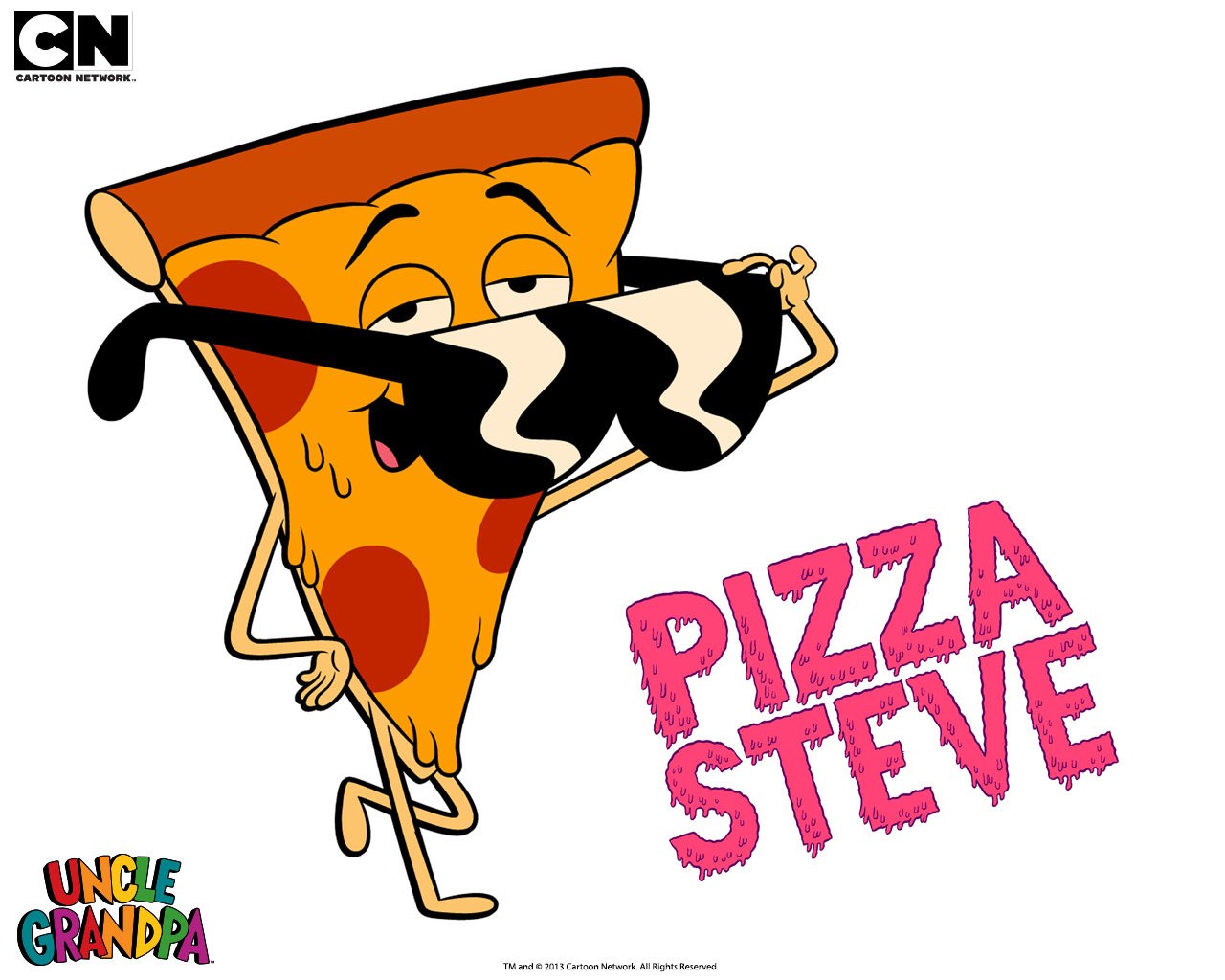 Cartoon Network Hd Wallpapers, For Free Download - Pizza Steve - 1280x1024  Wallpaper 